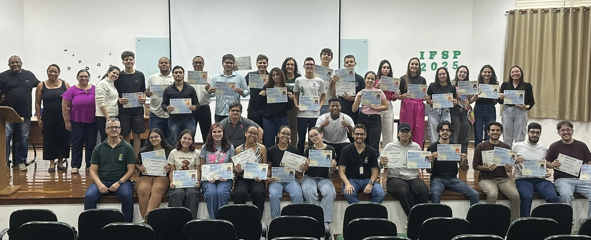 Participantes da OBG